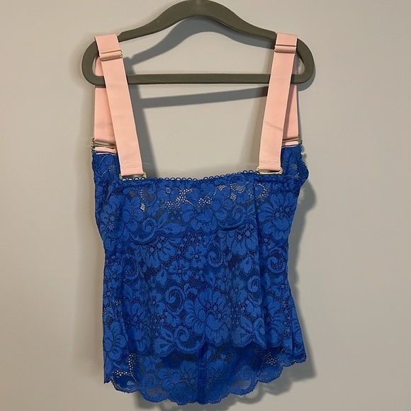 HAH Bust a Move Bustier True Blue Extra Small XS New NWT - Picture 3 of 9